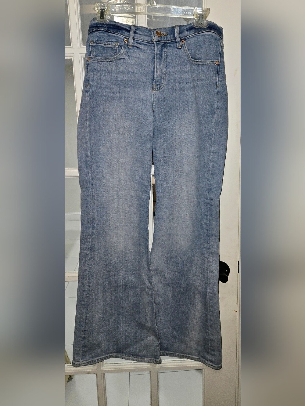 Express Light Blue Flare Jeans